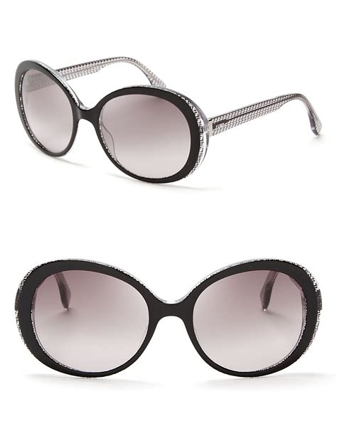 fendi oversized round sunglasses